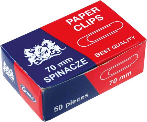 SPINACZ BIUROWY METAL. 70MM OP. 50SZT