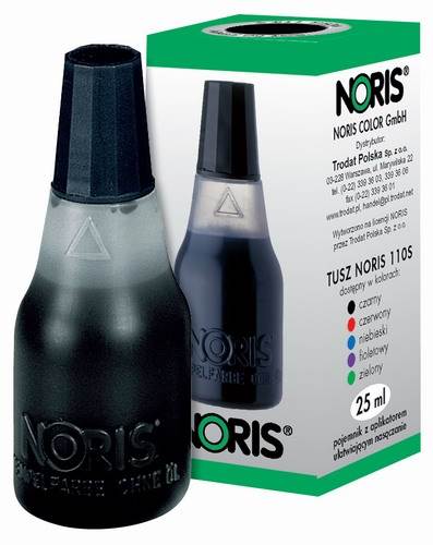TUSZ DO STEMPLI NORIS 110S CZARNY 