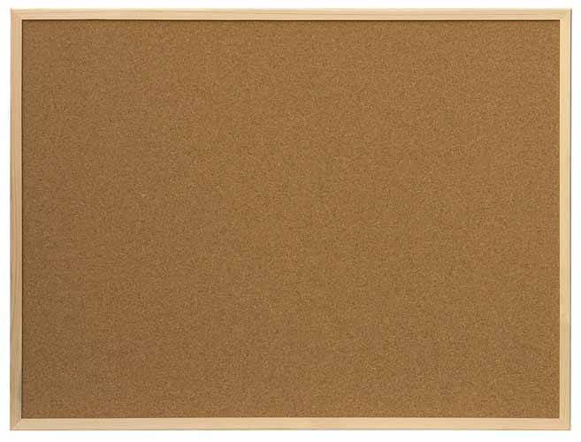TABLICA KORKOWA 30X40 RAMA DREWNIANA