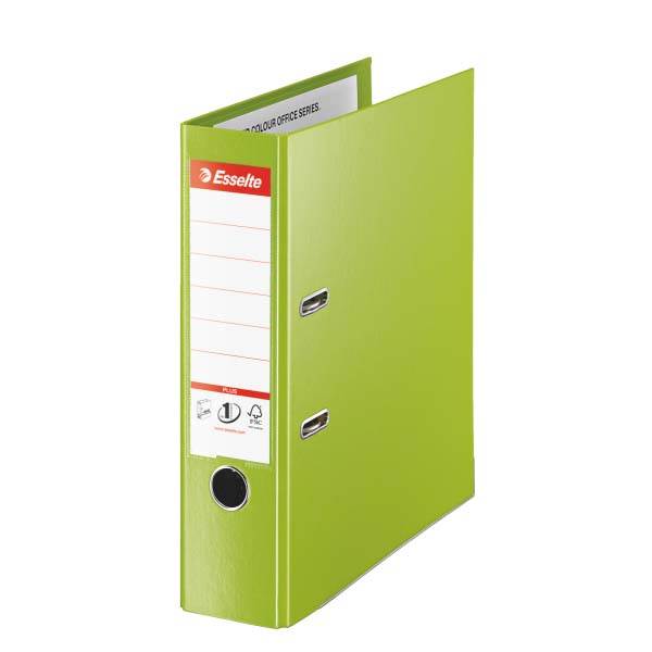 SEGREGATOR ESSELTE A4 80 MM PLUS VIVIDA ZIELONY