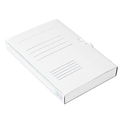 TECZKA WIĄZANA BIGO A4 BOX 40 BIAŁA