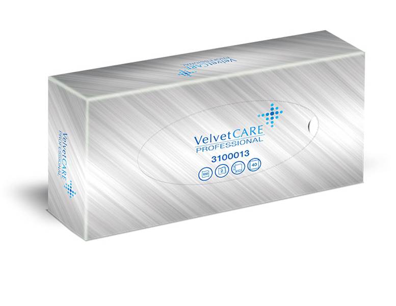 CHUSTECZKI HIGIENICZNE 100 SZT VELVET PROFESSIONAL