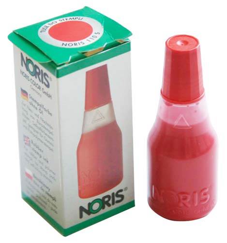 TUSZ DO STEMPLI NORIS 110S CZERWONY