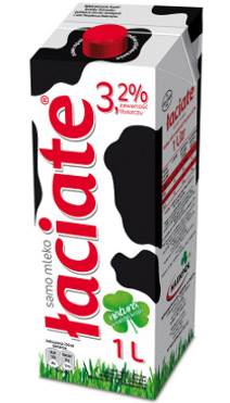 S MLEKO 3,2% 1L ŁACIATE
