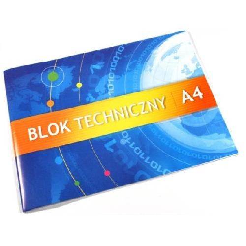 BLOK TECHNICZNY A3 BIAŁY