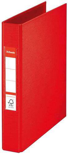 SEGREGATOR 2-RINGOWY ESSELTE A5/25 CZERWONY