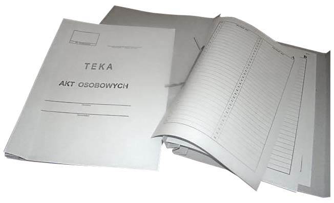 TECZKA DO AKT OSOBOWYCH BARBARA
