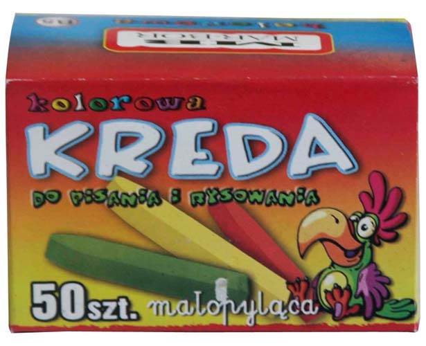KREDA MAR BOR KOLOROWA 50SZT B5