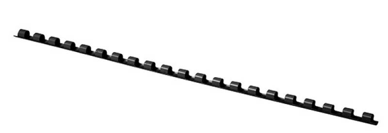 GRZBIET  8 MM CZARNY 100 SZT.
