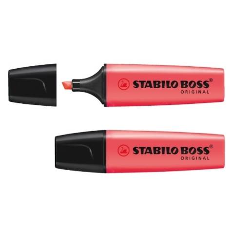 ZAKREŚLACZ STABILO BOSS 70/40 CZERWONY