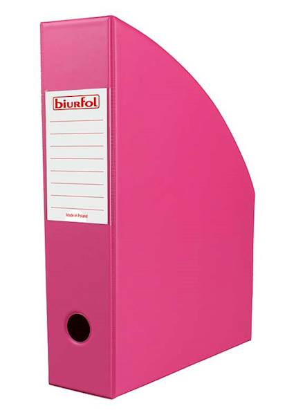 POJEMNIK NA DOKUMENTY BIURFOL A4 70MM PINK