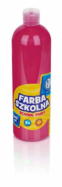 FARBA SZKOLNA ASTRA 500 ML RÓŻOWA