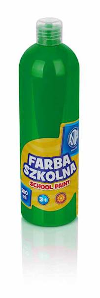 FARBA SZKOLNA ASTRA 500 ML JASNOZIELONA