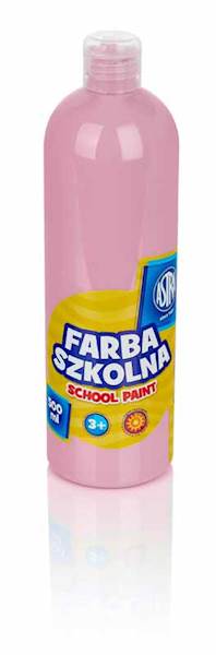 FARBA SZKOLNA ASTRA 500 ML JASNORÓŻOWA