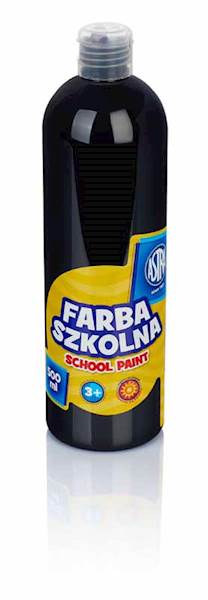 FARBA SZKOLNA ASTRA 500 ML CZARNA