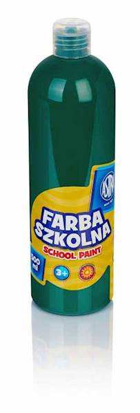 FARBA SZKOLNA ASTRA 500 ML CIEMNOZIELONA