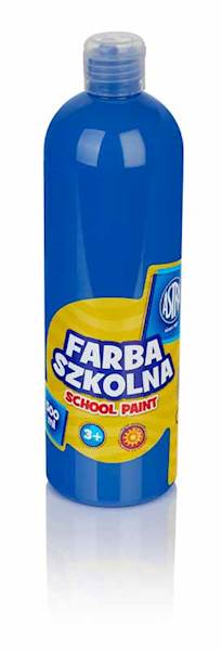 FARBA SZKOLNA ASTRA 500 ML CIEMNONIEBIESKA