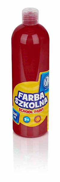 FARBA SZKOLNA ASTRA 500 ML CIEMNOCZERWONA