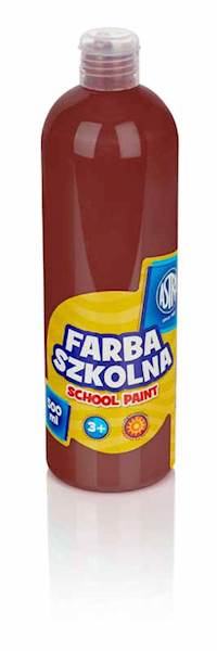 FARBA SZKOLNA ASTRA 500 ML BRĄZOWA