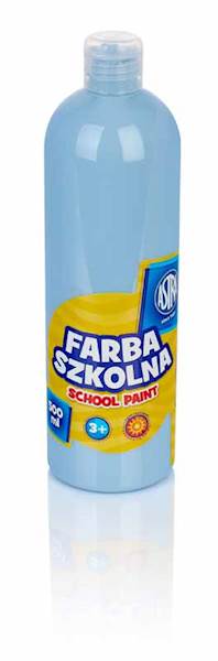 FARBA SZKOLNA ASTRA 500 ML BŁĘKITNA
