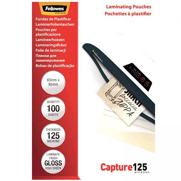 FOLIA DO LAMINOWANIA 65X95 125 MICRON 100 SZT