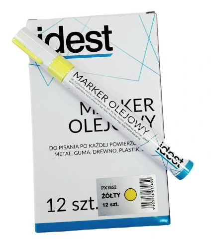 MARKER OLEJOWY IDEST ŻÓŁTY