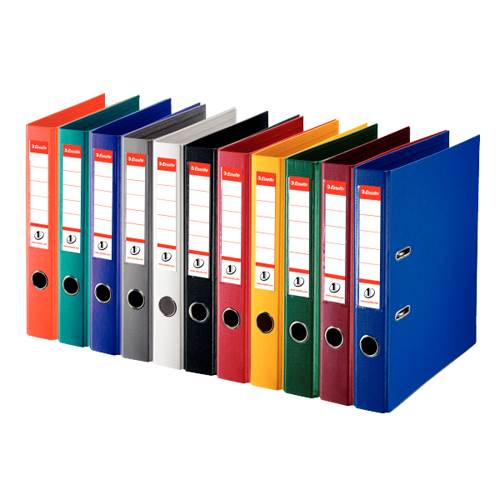 SEGREGATOR ESSELTE A4 50 MM NO.1 POWER ŻÓŁTY PASTE