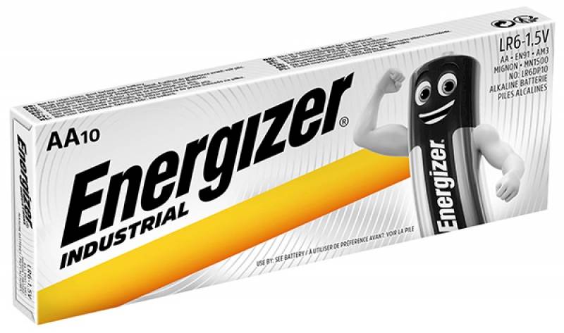 BATERIA LR06 ENERGIZER INDUSTRIAL AA 10 SZT
