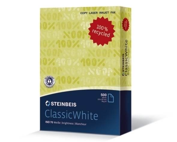 PAPIER KSERO A4 80G EKOLOGICZNY STEINBEIS ISO 70