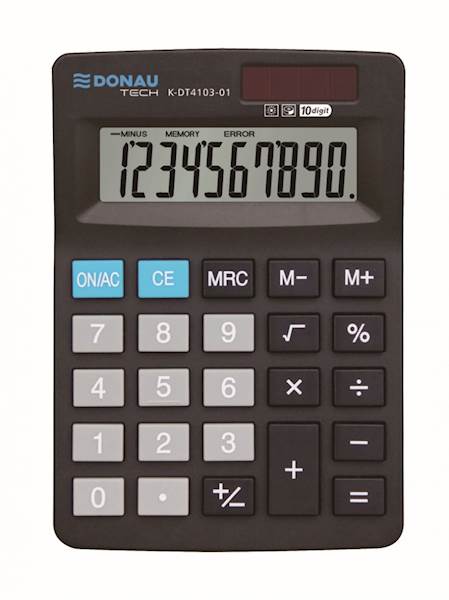 KALKULATOR DONAU TECH K-DT4103-01 10 CYFR