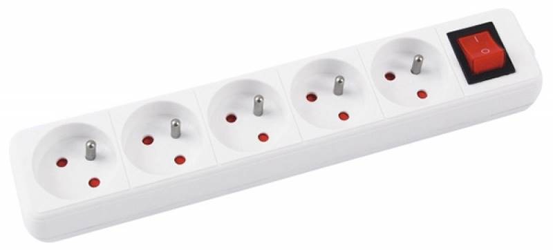 PRZEDŁUŻACZ OFFICE PRODUCTS 5 GNIAZD 3M Z UZIEMIEN
