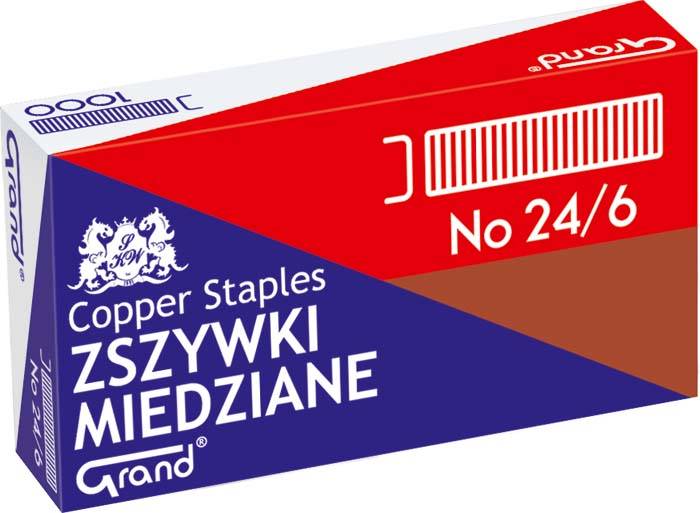 ZSZYWKI 24/6 MIEDZIANE GRAND