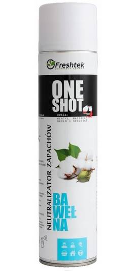 C ODŚWIEŻACZ POWIETRZA ONE SHOT 600ML BAWEŁNA