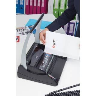 Bindownica GBC CombBind C200, A5/A4, czarna