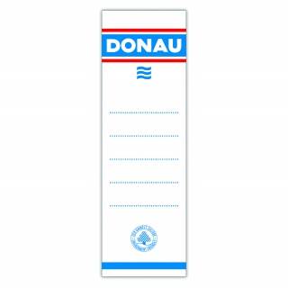 Etykiety wsuwane do segregatora DONAU, 48x153mm