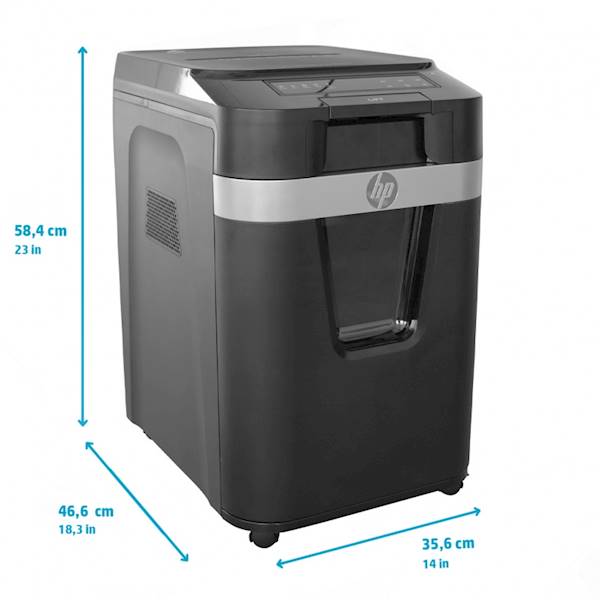 Niszczarka HP PRO SHREDDER Auto 200CC, czarna