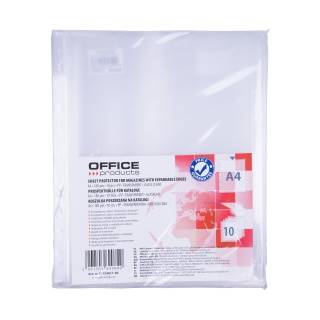 KOSZULKA A4 ROZSZERZANA NA KATALOGI 10SZT OFFICE