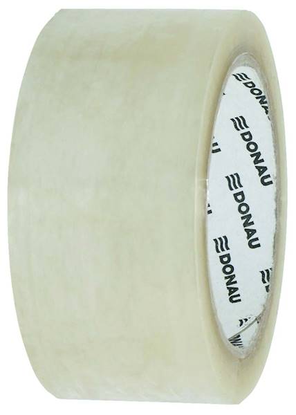 TAŚMA PAKOWA 48MM X 60M DONAU SOLVENT PRZEŹR.