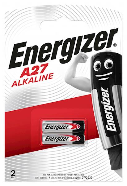 BATERIA A27 ENERGIZER 2 SZT. ALKALICZNA - 