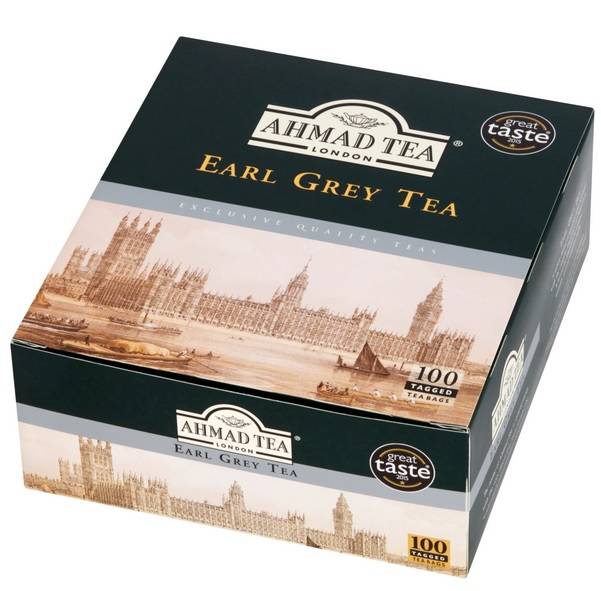 S HERBATA AHMAD EARL GREY 100 T