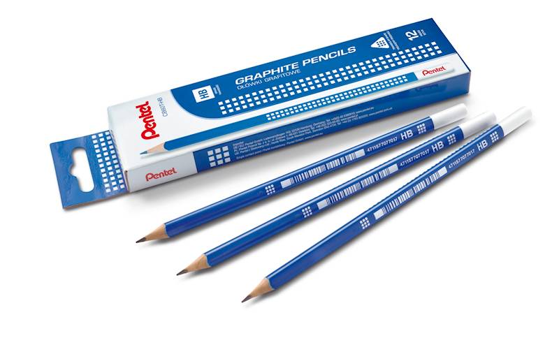 OŁÓWEK PENTEL HB CB60T-HB Z DREWNA CEDROWEGO