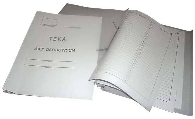 TECZKA DO AKT OSOBOWYCH TEKTUROWA KIELTECH
