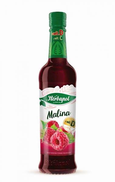 S SYROP HERBAPOL MALINA 400ML