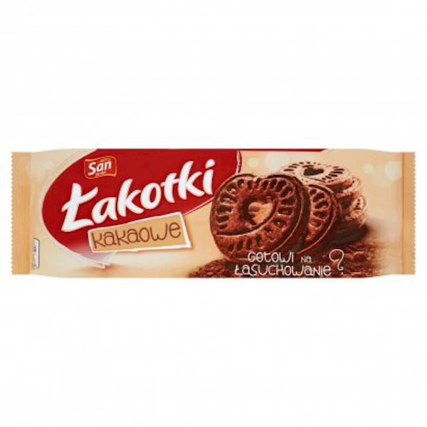 S CIASTKA ŁAKOTKI KAKAOWE 168G