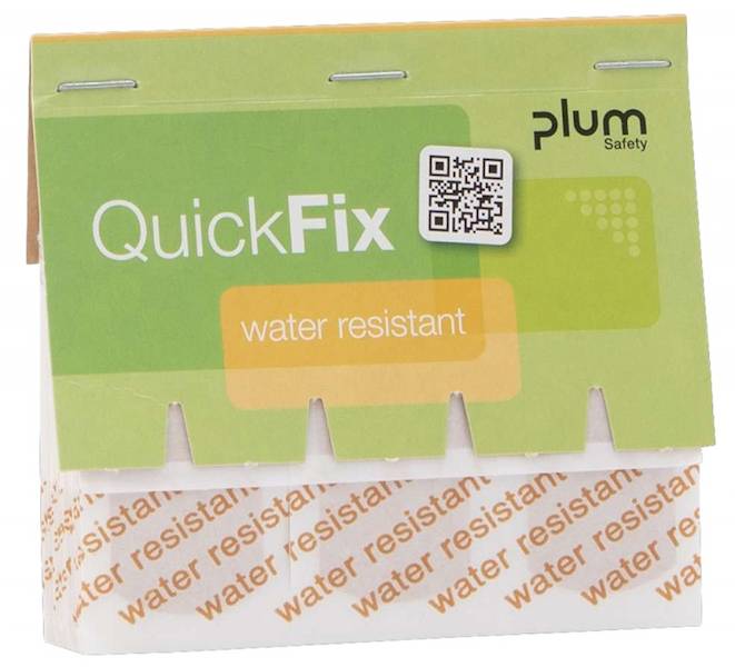 Plastry wodoodporne opatrunkowe PLUM QuickFix, wkład, 45 szt.