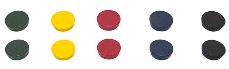 MAGNESY DO TABLIC 20MM 10SZT BI-OFFICE MOCNE