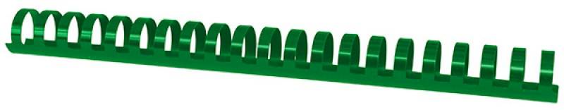 Grzbiety do bindowania A4 25mm zielone 50 szt.