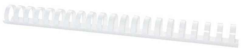 Grzbiety do bindowania A4 25mm białe 50 szt.