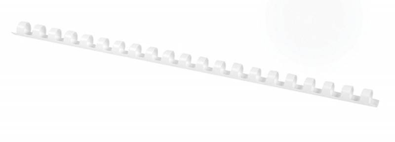 Grzbiety do bindowania A4  8mm białe 100 szt.