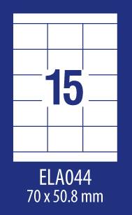 ETYKIETA ADRESOWA  70X50,8 AVERY ELA044 E100